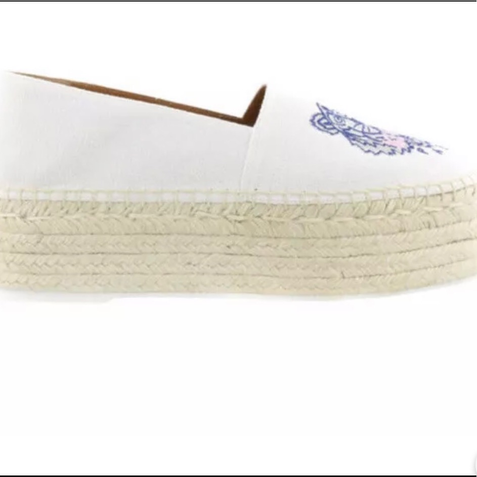 Kenzo Tiger Platform Espadrilles